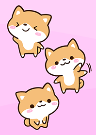 まめシバ【ピンク系2】
