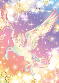 7colored Pegasus that raises all luck!