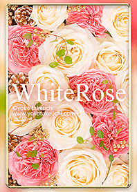 White Rose ラグジュアリーな花のきせかえ