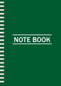 NOTEBOOK-Darkgreen-