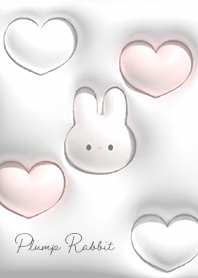 Fluffy rabbit and heart 01_1