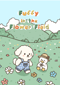 Fuffy in the Flower Field