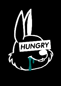 HUNGRY RABBIT -BLACK- THEME 58