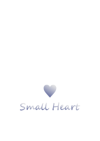 Small Heart Gradation *Navy+Gray*