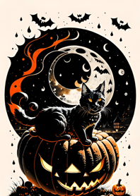 halloween cat B834E9