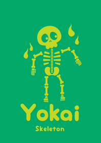 Yokai skeleton Emerald GRN