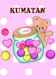mamama-chin- Cute bear .pastel colour.