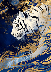 日本風の流金虎王❤