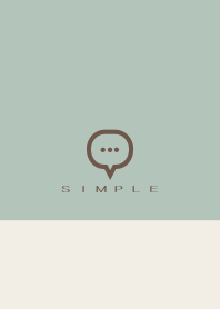 SIMPLE(beige green)V.1490b