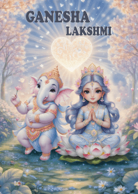 พระพิฆเนศ พระแม่ลักษมี-ร่ำรวย,มั่งมี,