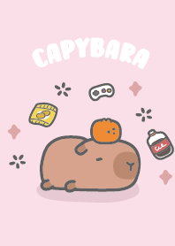 Plump Capybara lazy2024 LET'S DRAW (p)