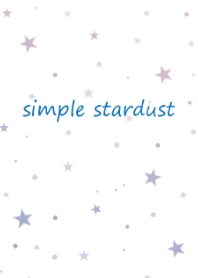 simple stardust :blue