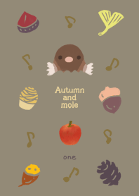 Autumn fruit and mole design01