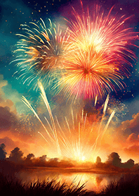 Beautiful Fireworks Theme#602