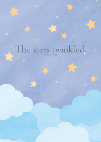 The stars twinkled - BLUE 21
