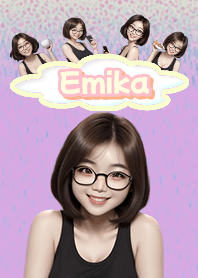 Emika attractive girl purple03