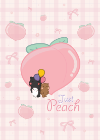 Three Bear Friends and Sweet Peach