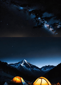 Bright Moon and Dawn 6c7093