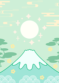 富と縁起の富士山 15