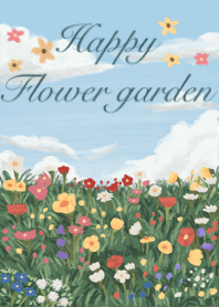 Happy flower garden:)