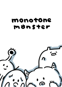 Simple monotone monster Theme.