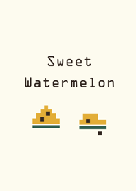 Cool electronic watermelon-yellow meat