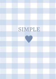 SIMPLE HEART =check sweetblue=