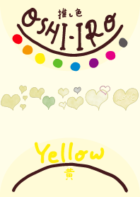 I found my OSHI-IRO , Yellow-86