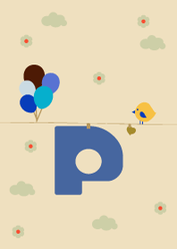-Cute initial P-