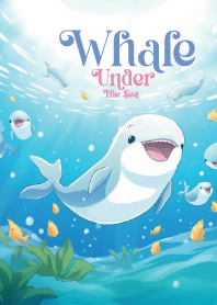 chubby whale in underwater world 3
