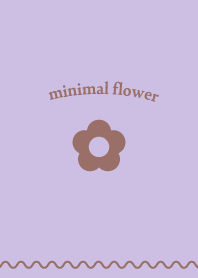 シンプルなちっちゃいお花‐ラベンダー