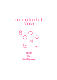 natural standard sense -PK-