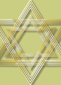 Yellow Green : Simple Hexagram