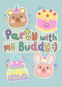 party with my buddy :-D