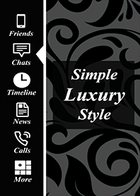Simple luxury theme2 Black