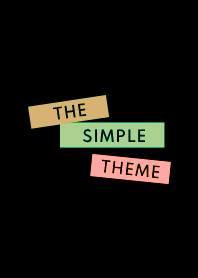 THE SIMPLE THEME .12
