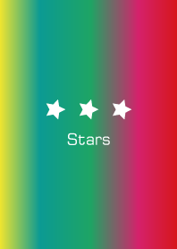 Three stars in Rainbow2