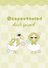 Bespectacled duck friend1