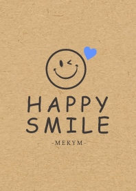 HAPPY SMILE KRAFT 12 -HEART-