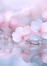 purple sakura and rain and dew 02_2