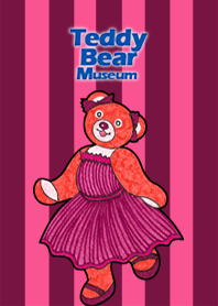 Teddy Bear Museum 71 - Purple Bear