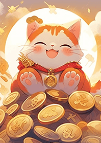 新年旺旺❤招財貓神(金幣篇)