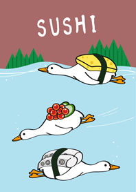 มากินซูชิเป็ดกัน!2(ชมพูส้ม)