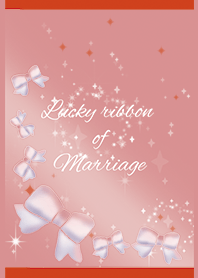 Red / Lucky ribbon of marriage