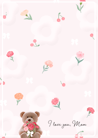 pink Mother's Day Teddy Bear 03_2