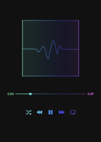 MUSIC PLAYER 2 Grad - ブラック (i) - 80