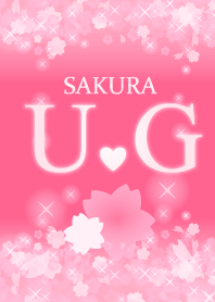 U&G -Attract luck-Pink Cherry Blossoms