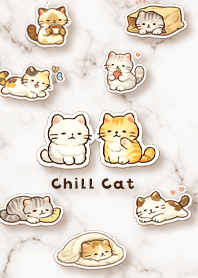 のんびりほんわか猫（茶色）