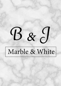 B&J-Marble&White-Initial
