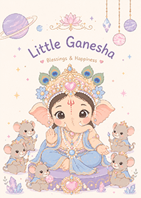 Little Ganesha: Blessings & Happiness